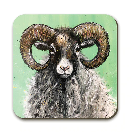 Curly Sheep Coaster