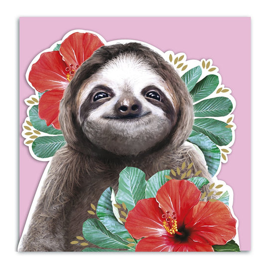 Sloth 3D Card