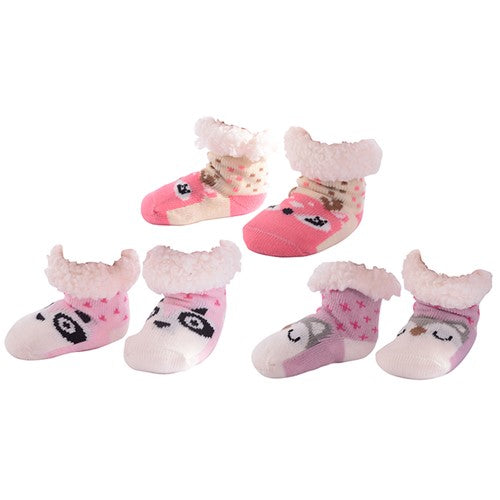 Nuzzles Toddlers Slipper Sock - Animal Designs