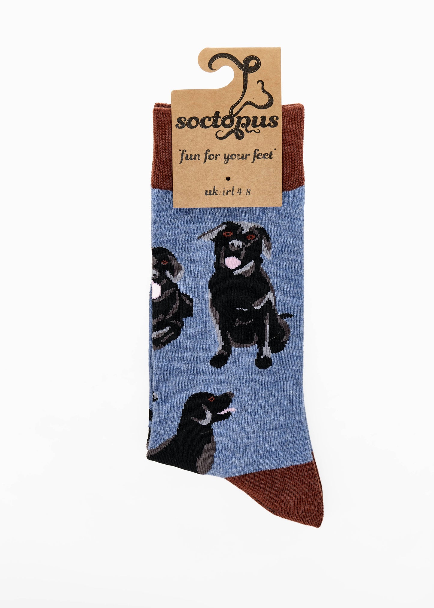 Black Labrador Socks
