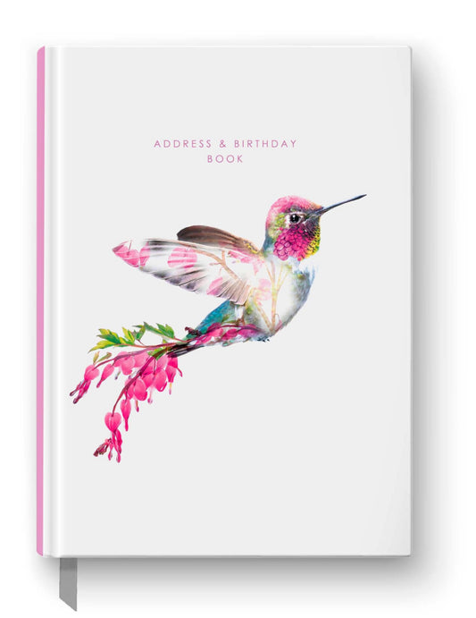 Hummingbird Address and Birthday Book