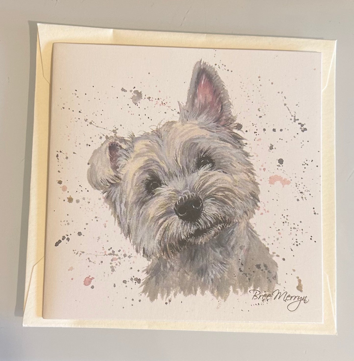 Mini Westie Card