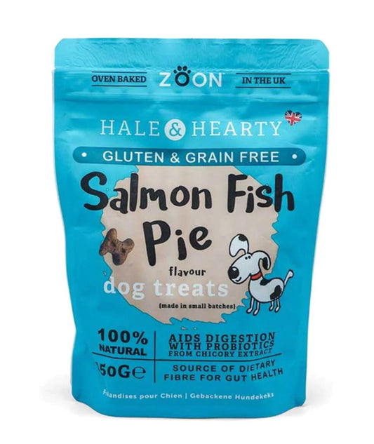 Hale & Hearty Salmon Fish Pie Grain Free Treats - 150g