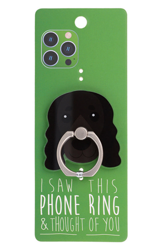 Cocker Spaniel Phone Ring