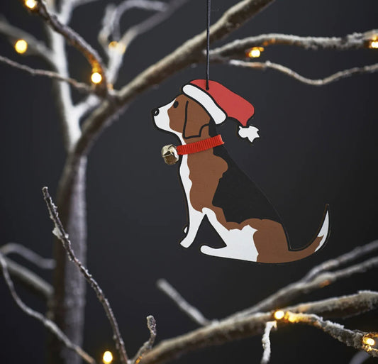 Beagle Christmas Tree Decoration