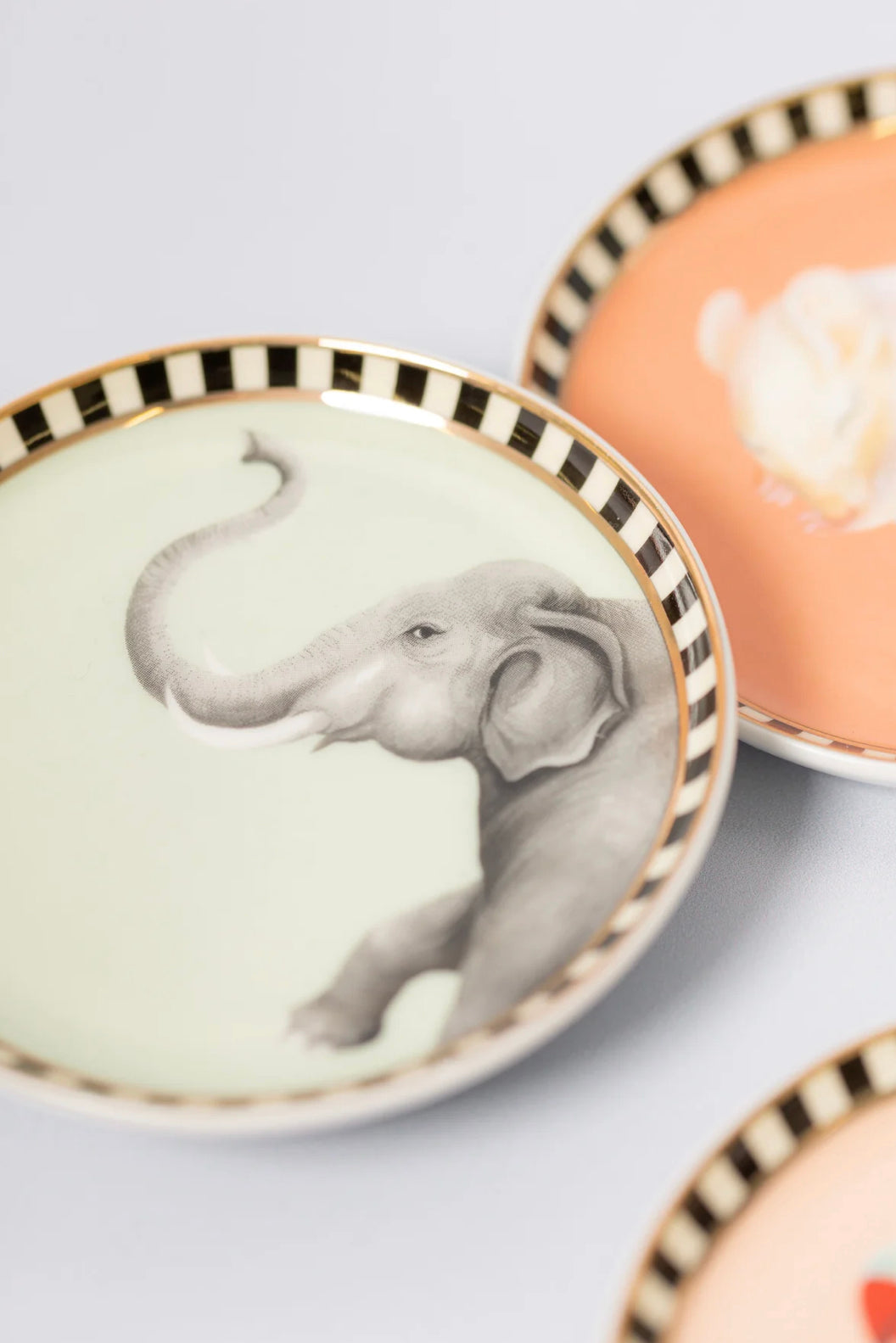 Set of Ceramic Animal Coasters - Yvonne Ellen