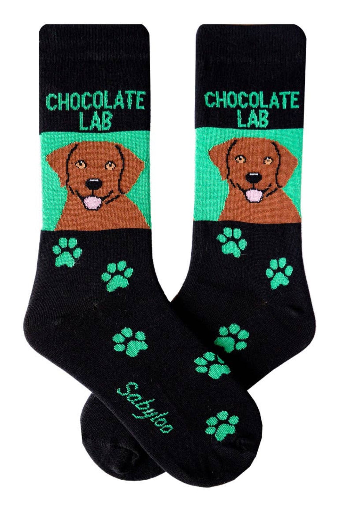 Chocolate Labrador Socks