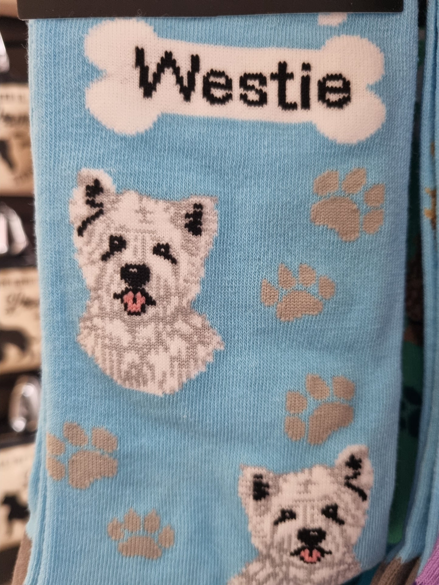 Dog Society Westie Socks