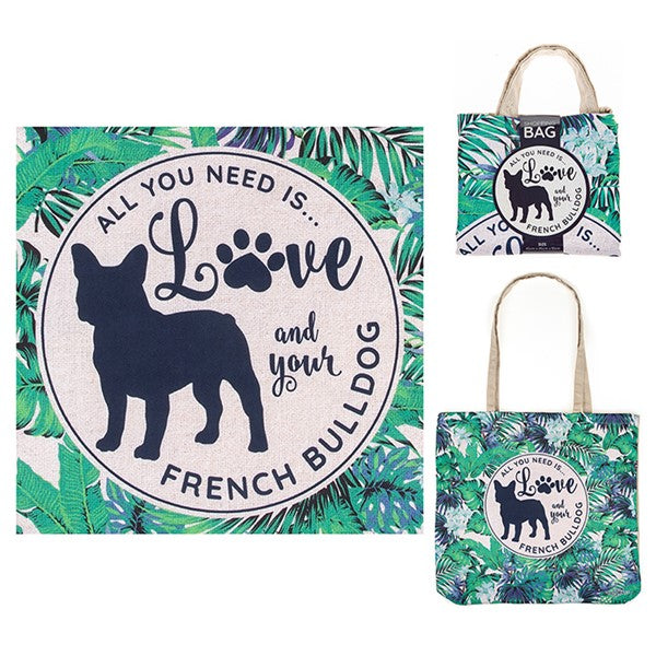 Eco Shopper Bag - French Bulldog