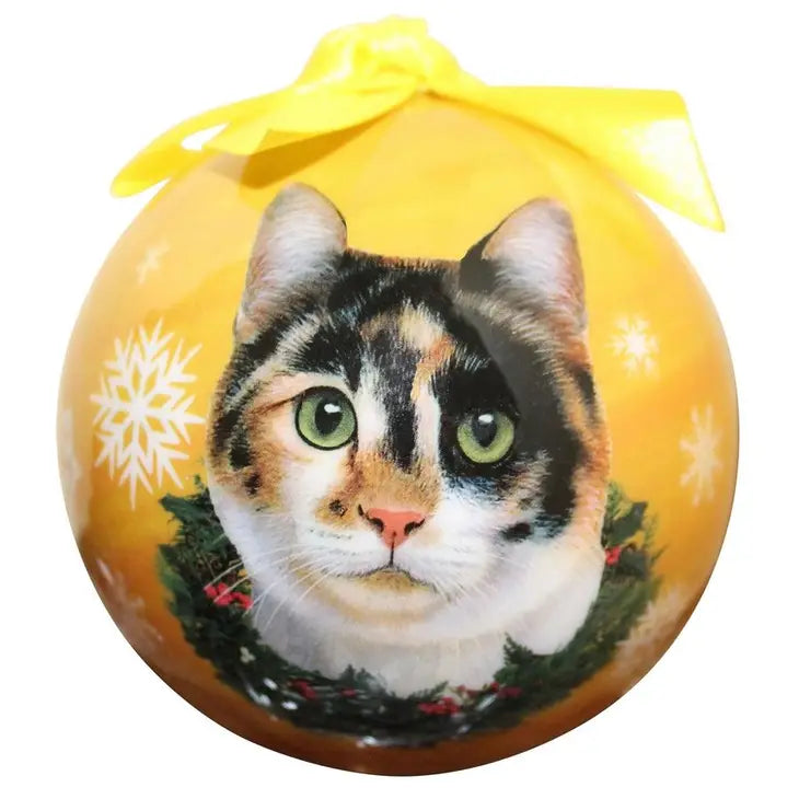 Cat Themed Christmas Bauble