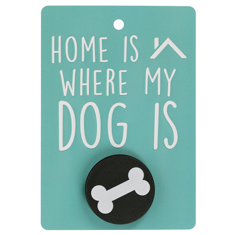 Pooch Pals Dog Lead Holder - Home is Where My Dog is
