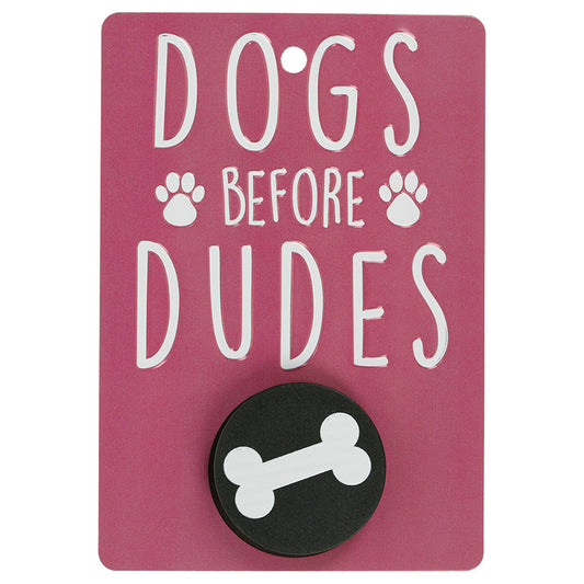 Pooch Pals Dog Lead Holder - Dogs Before Dudes