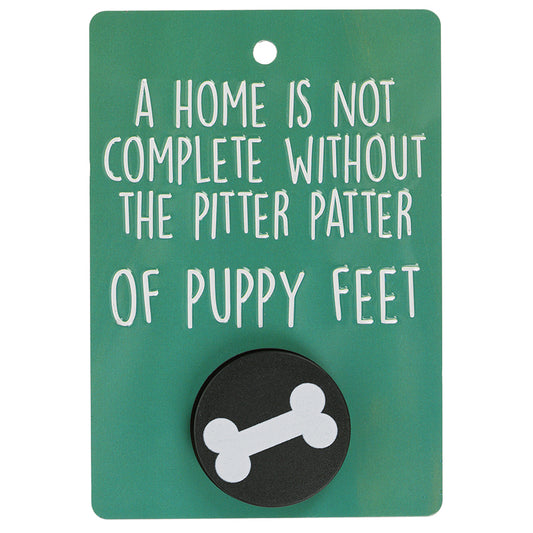 Pooch Pals Dog Lead Holder - Pitter Patter of Puppy Feet