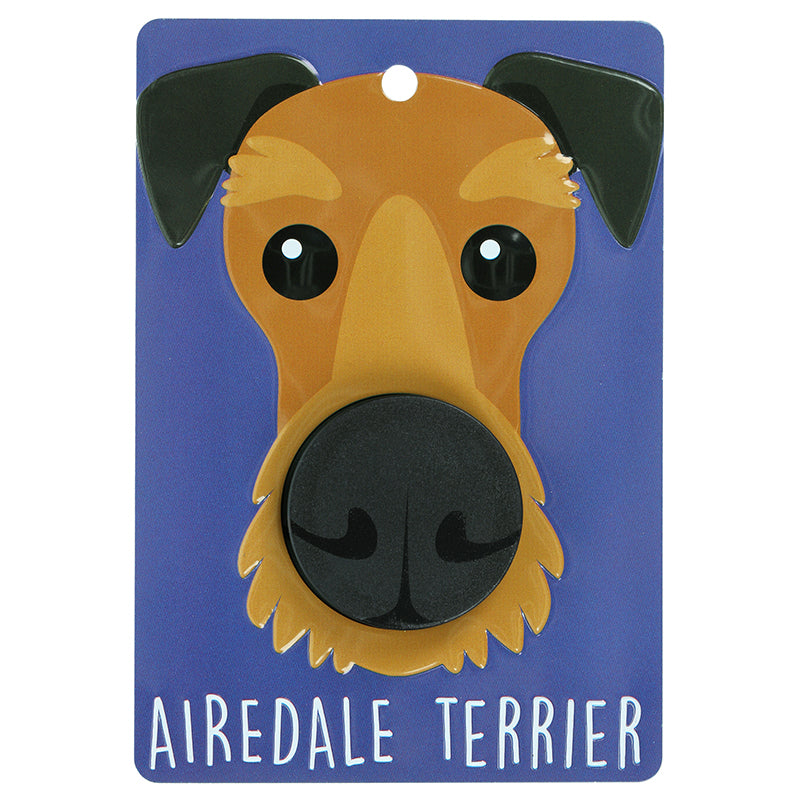 Pooch Pals Dog Lead Holder - Airedale Terrier