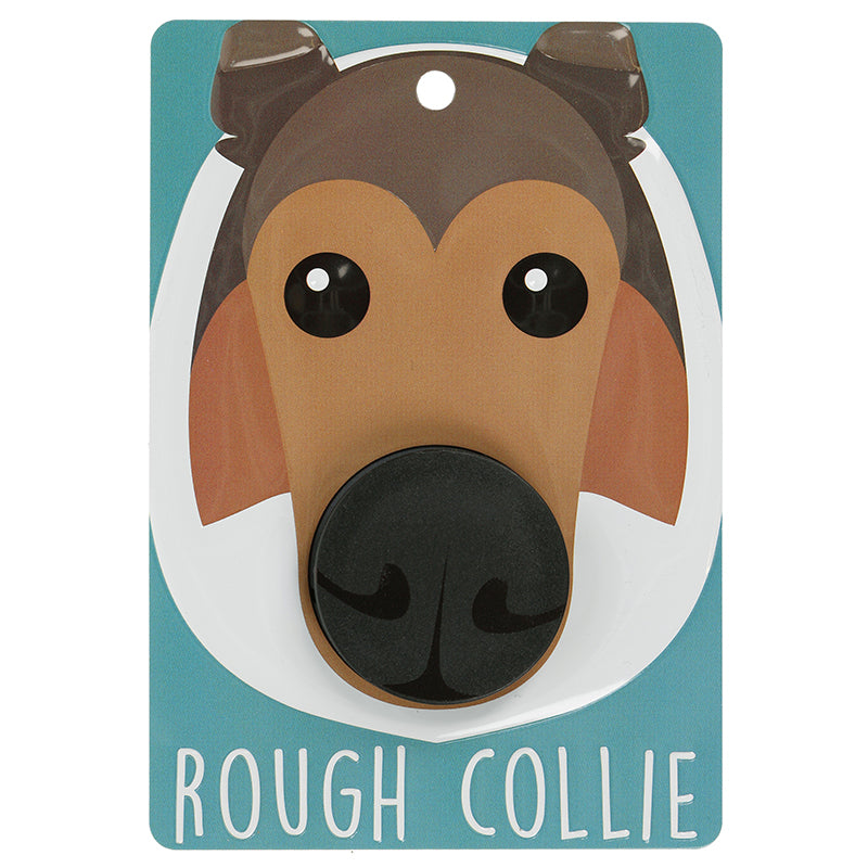 Pooch Pals Dog Lead Holder - Rough Collie