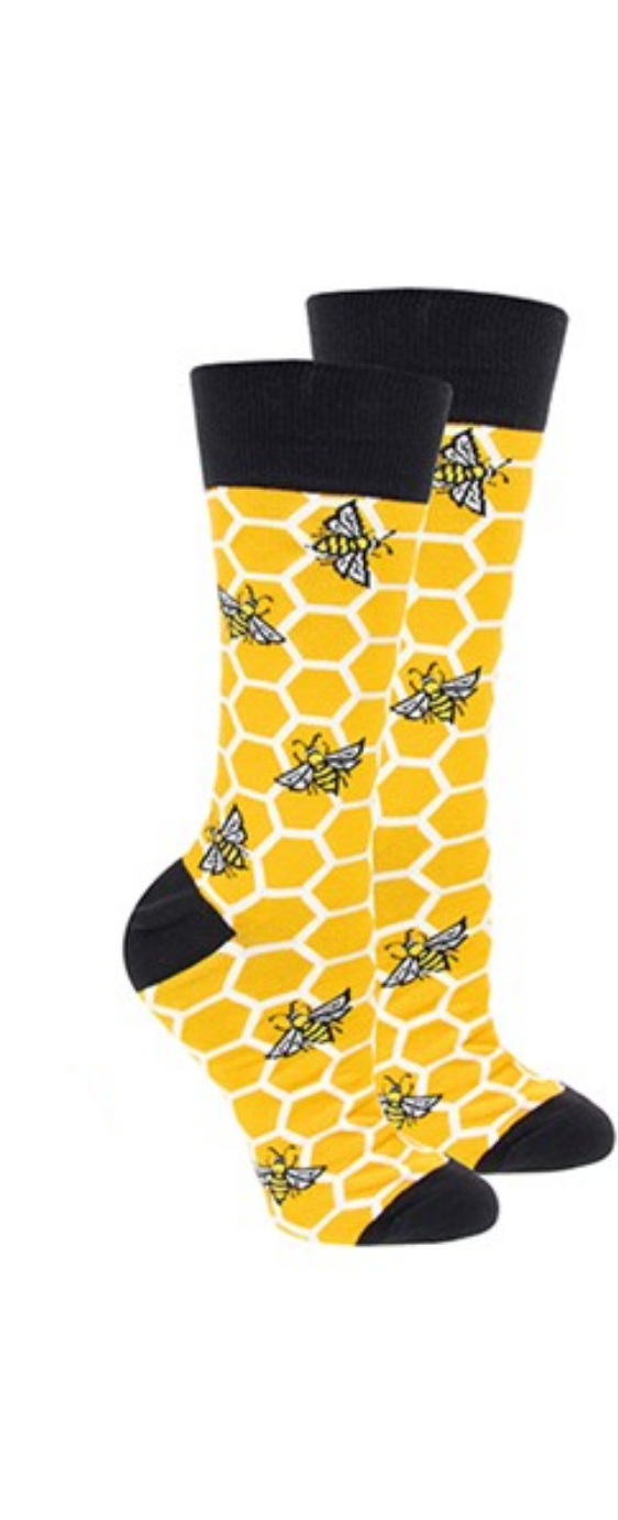 Honeycomb Bee Socks