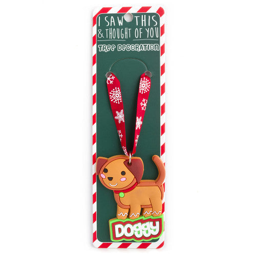 Doggy Christmas Tree Decoration