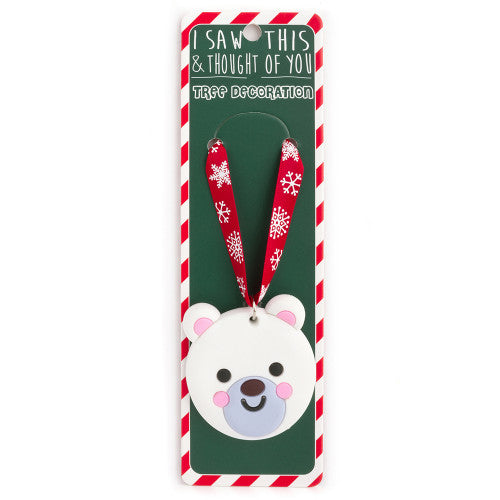 Polar Bear Christmas Tree Decoration