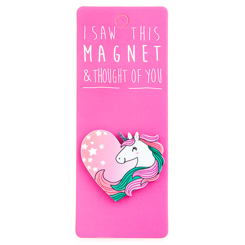 Unicorn Heart Magnet