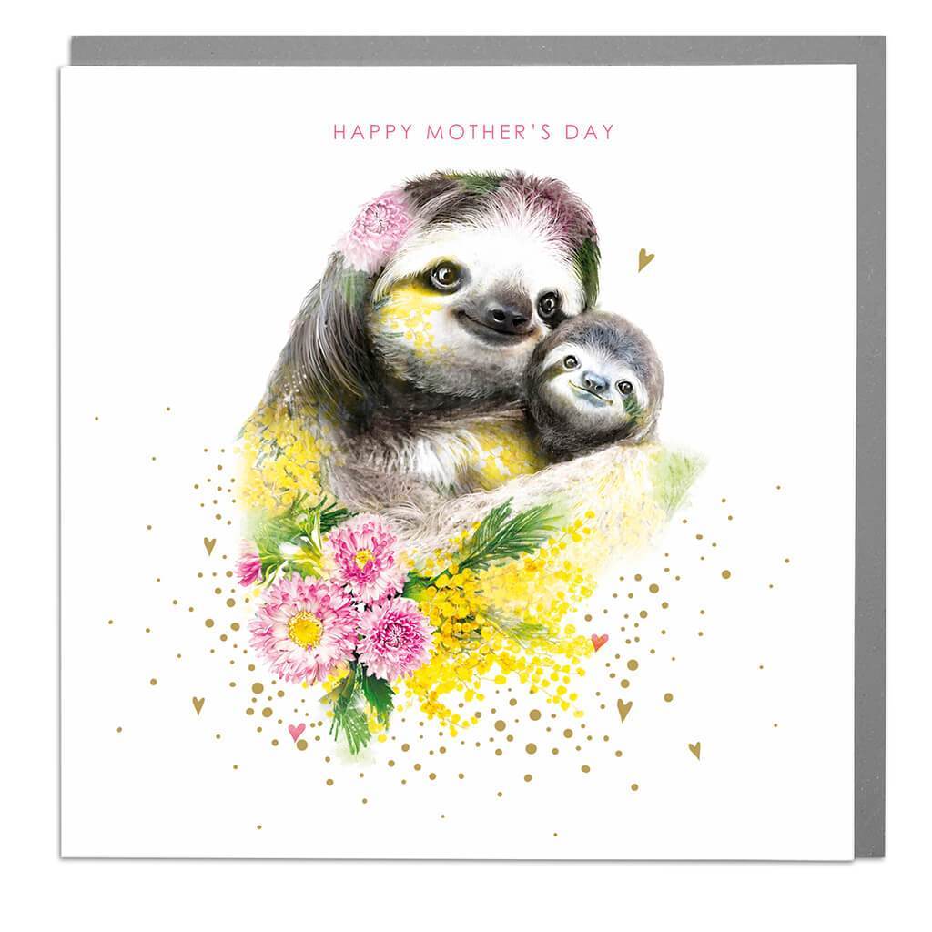 Sloths Happy Mother's Day Card