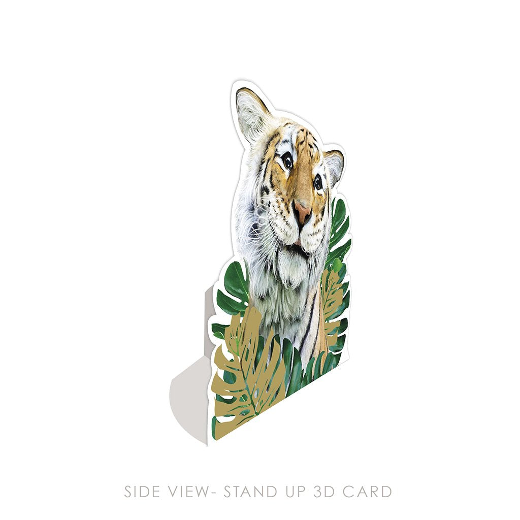 Tiger 3D Card