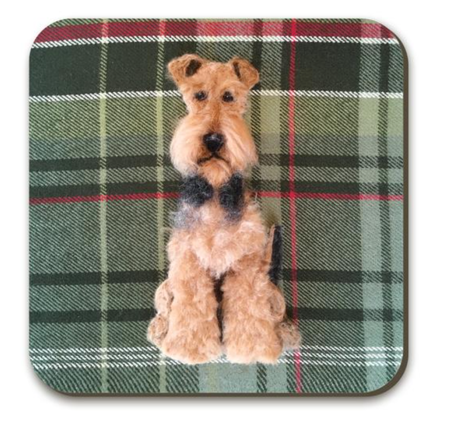 Airedale Terrier Coaster