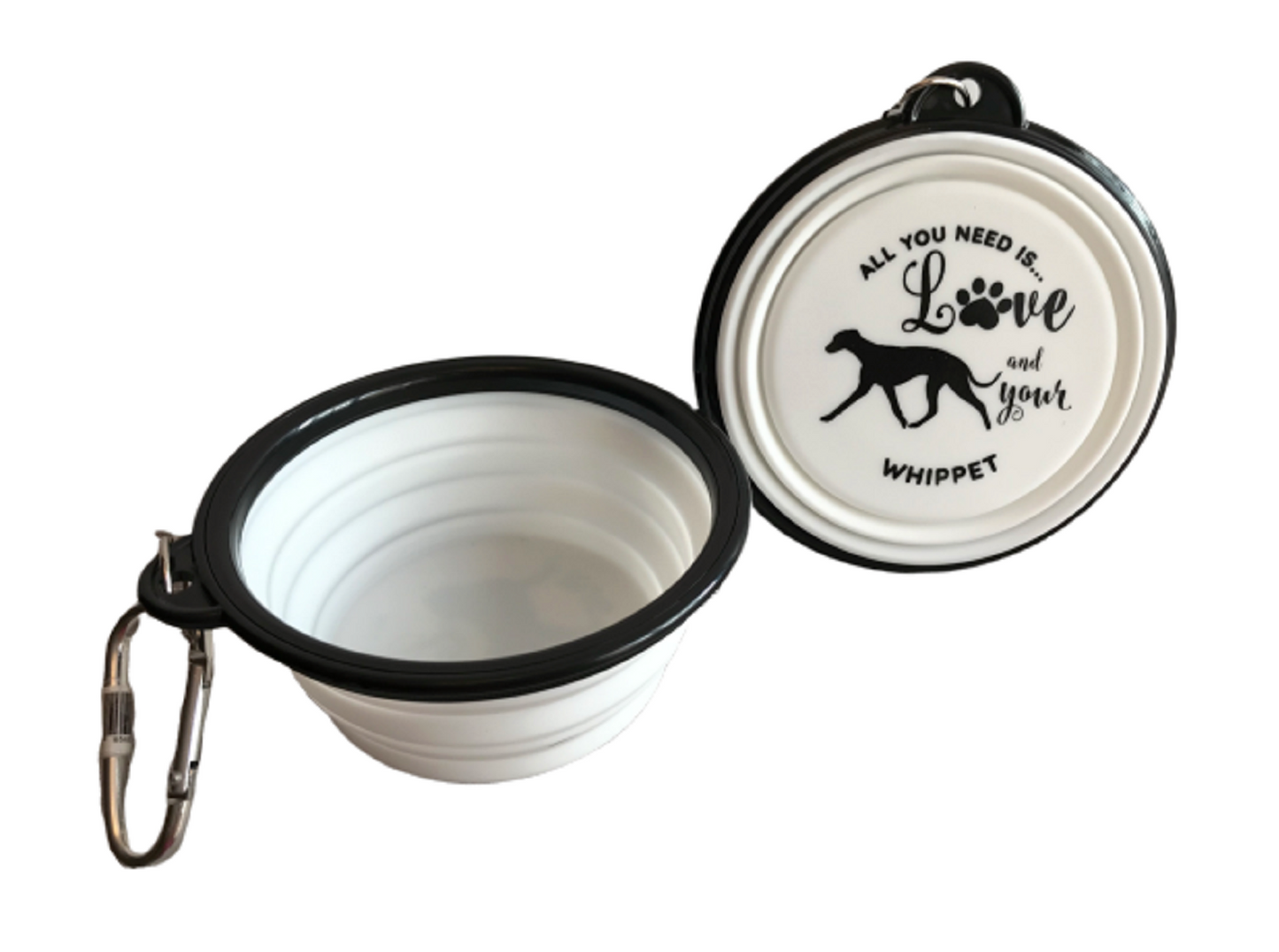 Whippet Travel Collapsible Dog Bowl