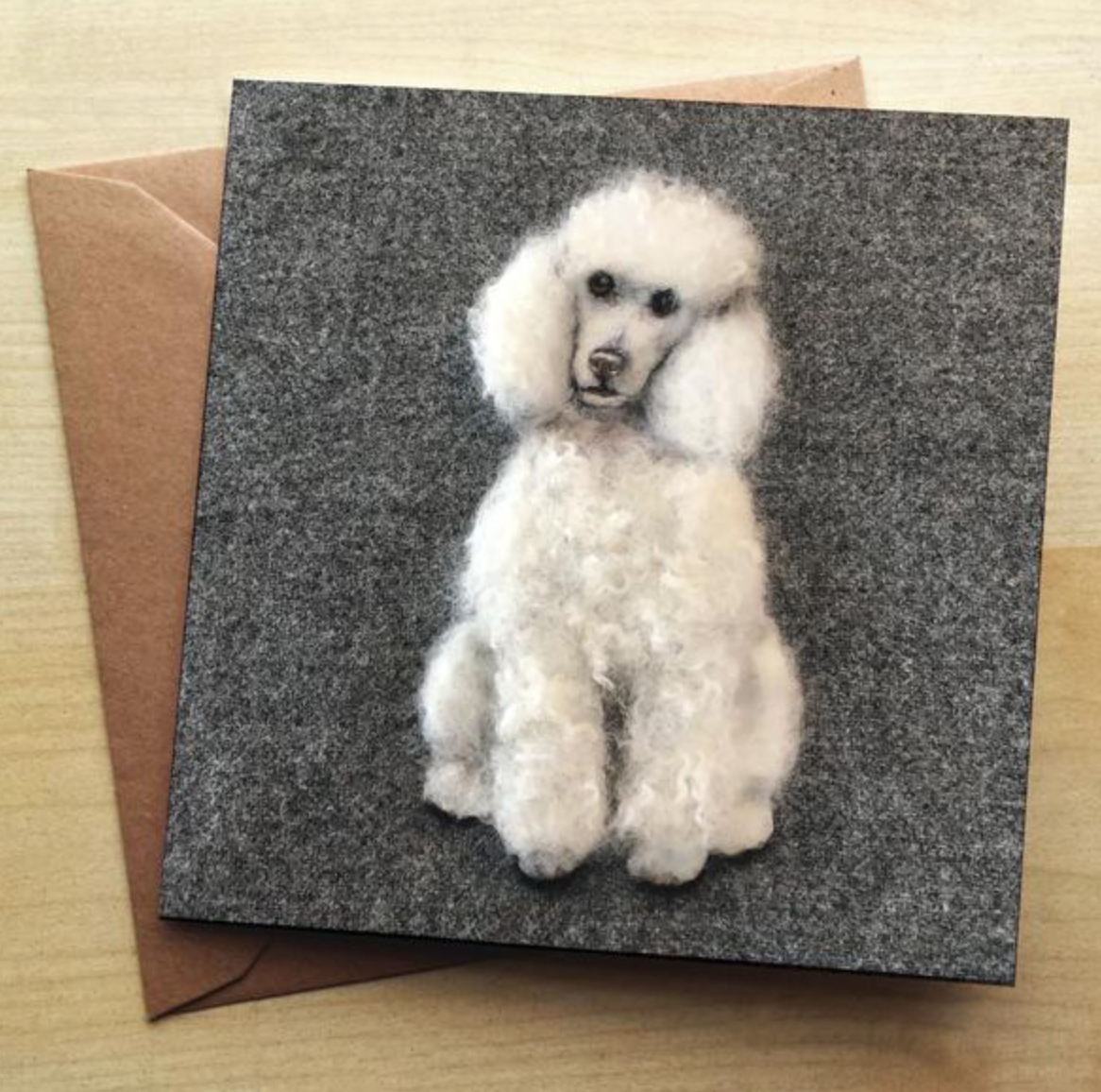 Poodle Card