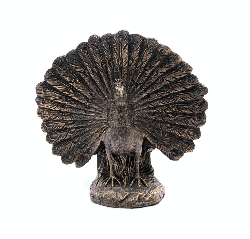 Peacock Plant Pot Feet (Bronze)