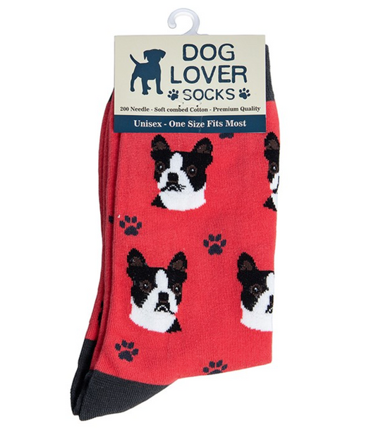 Boston Terrier Socks