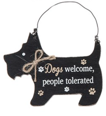 Doggie Pals Hanging Plaque - 4 Designs