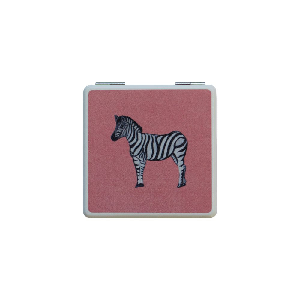 Zebra Compact Mirror – BlindGiraffe