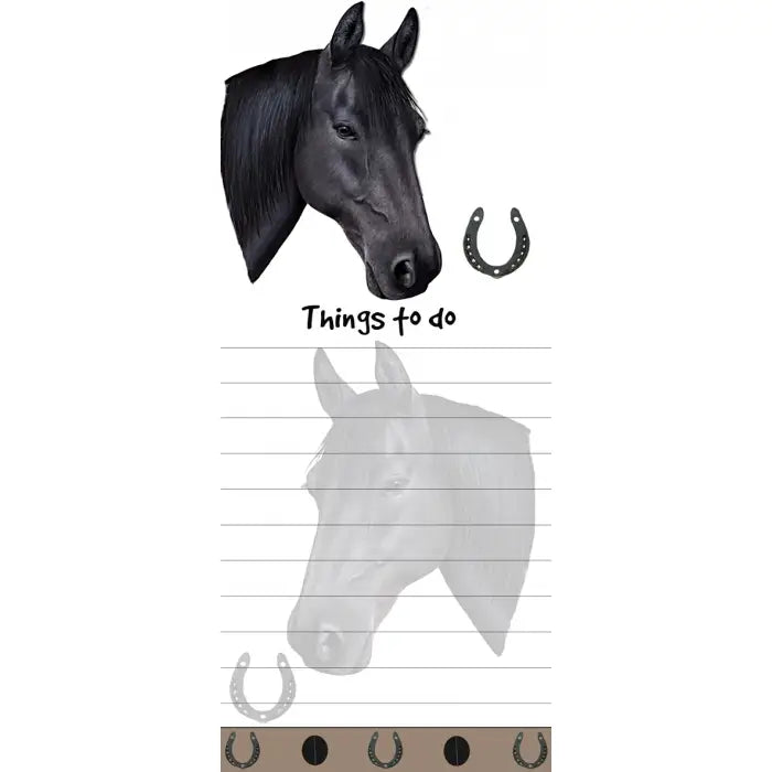Horse Magnetic Note Pad