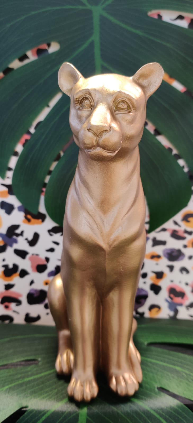 Panther Statue - Gold