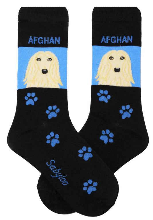 Afghan Hound Socks