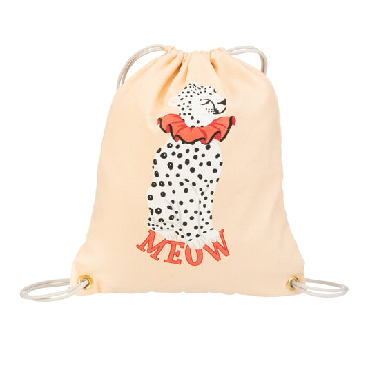 Cheetah Drawstring Bag