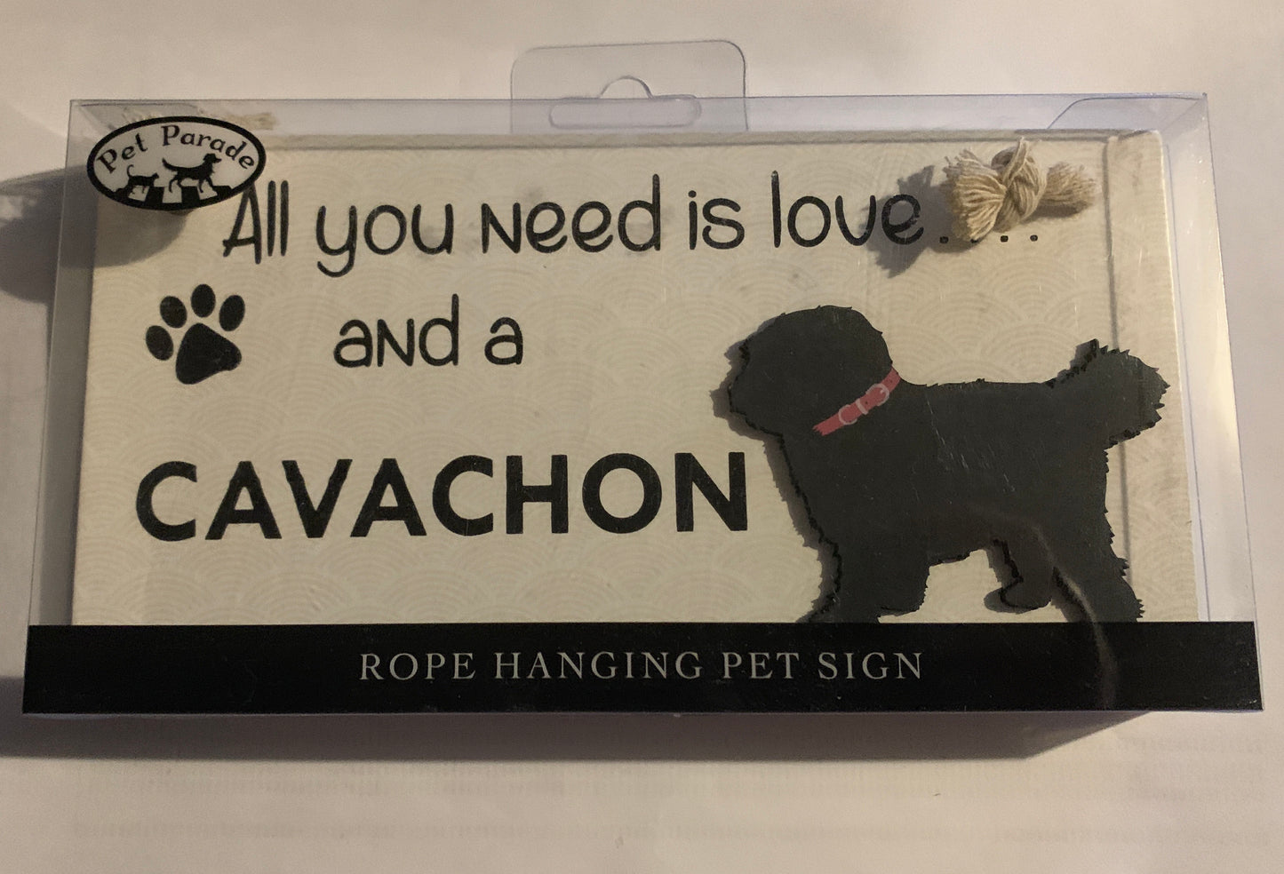 Cavachon Sign - All You Need Is Love and A ... Lou