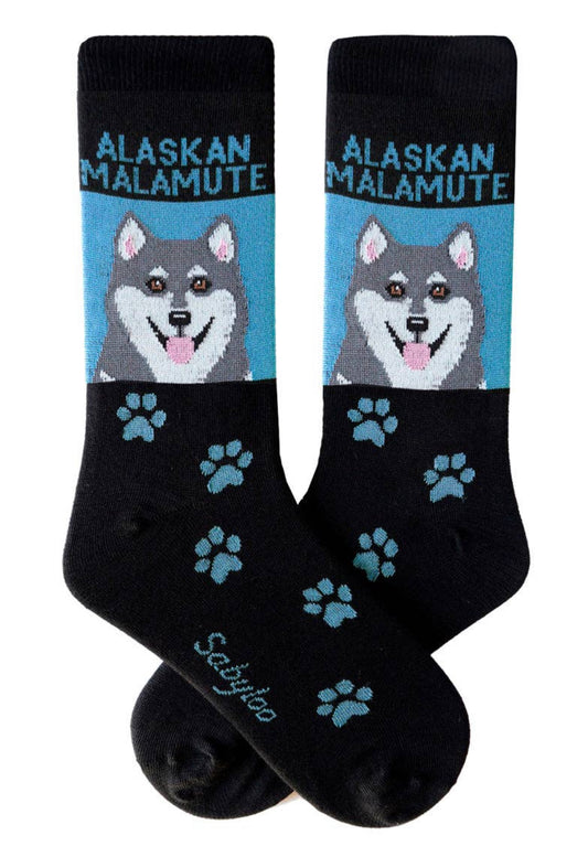Alaskan Malamute Socks