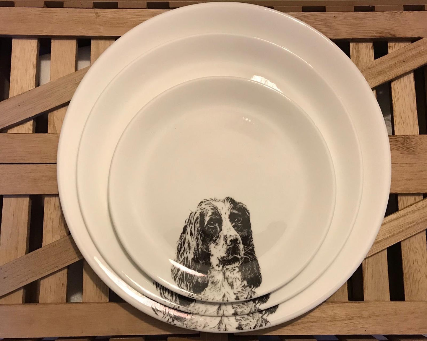 Spaniel Dinner Plate -30cm