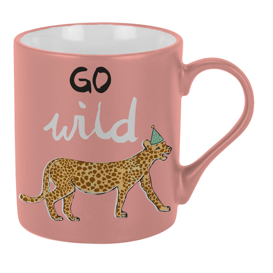 Cheetah ‘Go Wild’ Mug